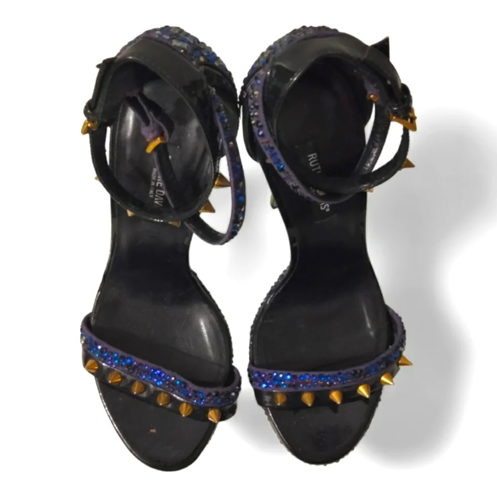 Ruthie Davis Sea Studded Platform Sandal in Capri Blue